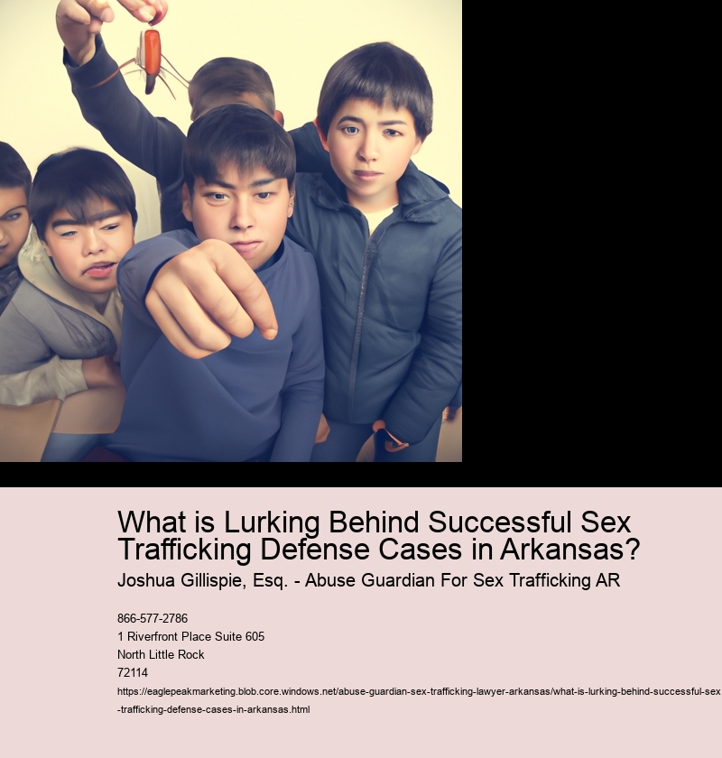 What is Lurking Behind Successful Sex Trafficking Defense Cases in Arkansas?