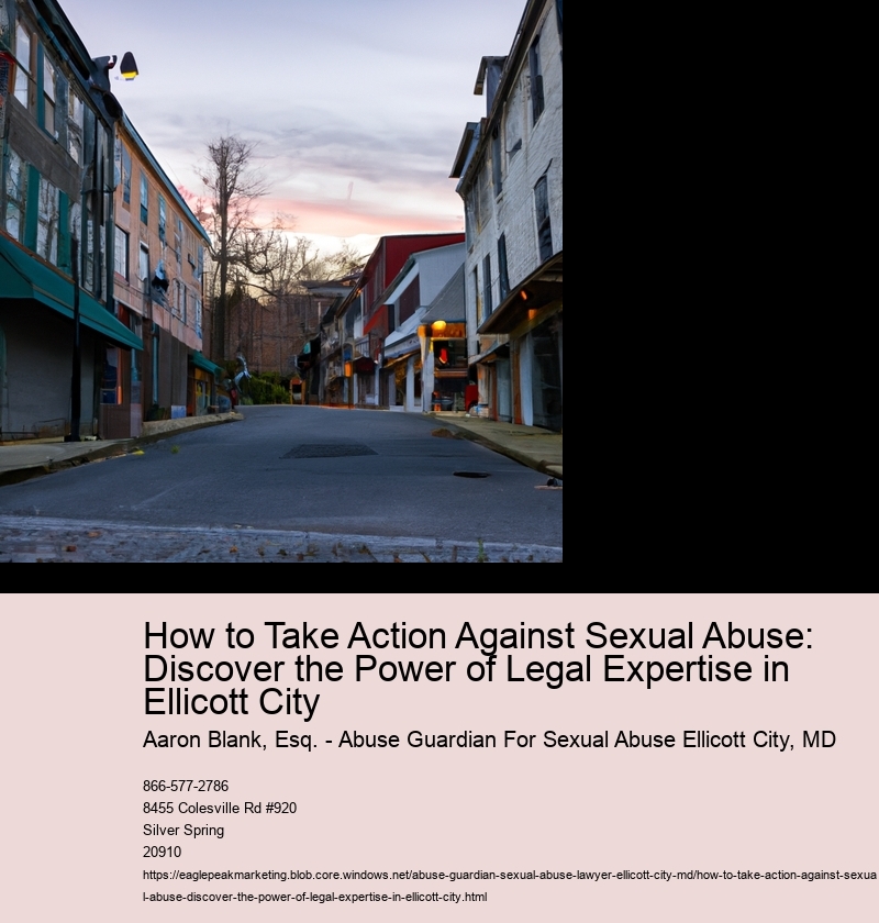 Understanding Sexual Abuse and Its Impact in Ellicott City