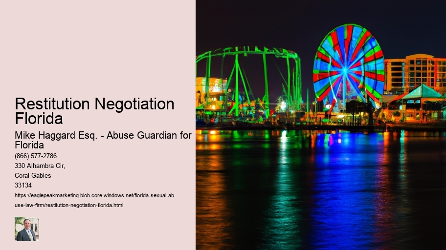 Restitution Negotiation Florida